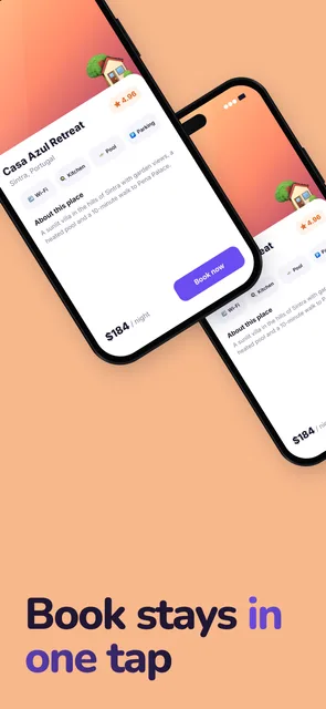 Warm-themed App Store screenshot 5