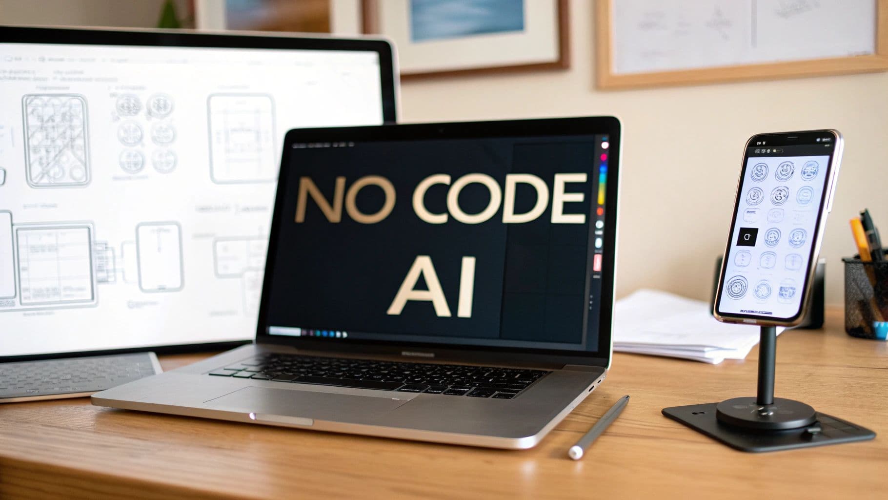 How a No Code AI App Builder Can Get Your Mobile App to Market Faster