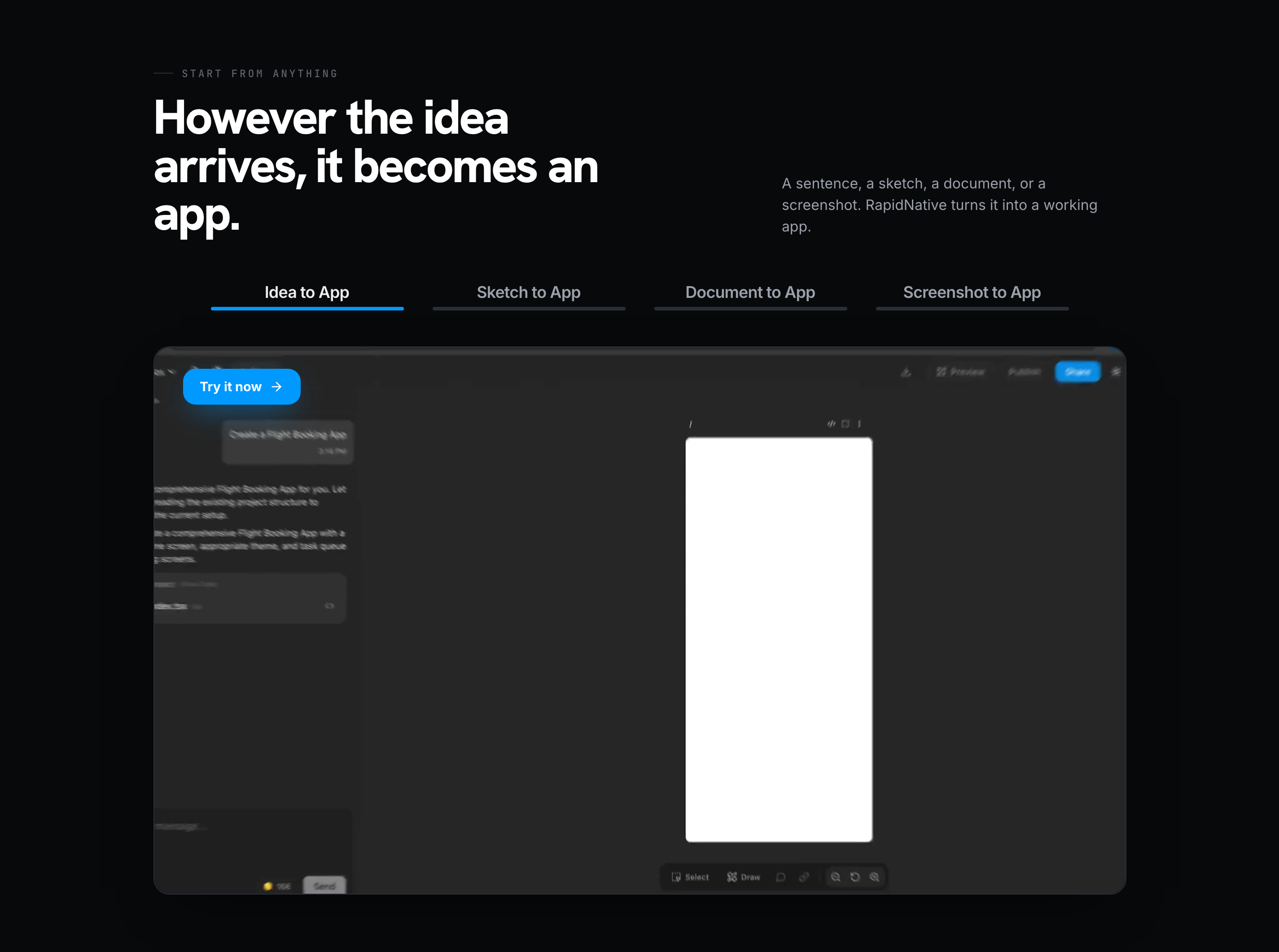 Image to App with Features